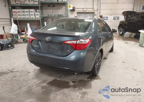 2015 Toyota Corolla S Plus из США, поврежденный, VIN 2T1BURHEXFC244349